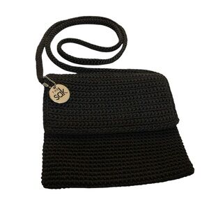 Vintage The Sak crossbody black bag